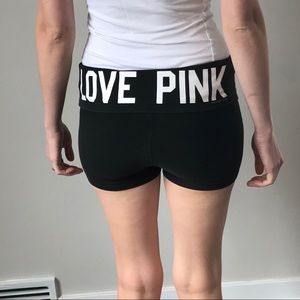 PINK Yoga shorts